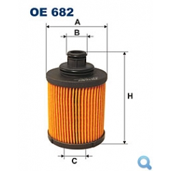 Filtr oleju OE 682 HART