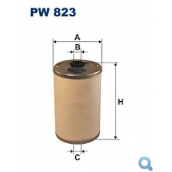 Filtr paliwa PW 823 FILTRON