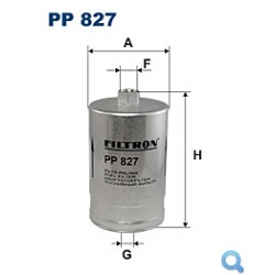 Filtr paliwa PP 827 FILTRON