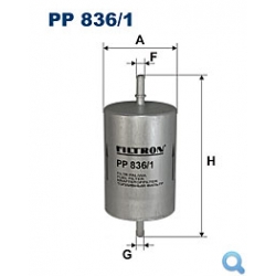 Filtr paliwa PP 836/1 FILTRON
