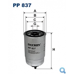 Filtr paliwa PP 837 FILTRON