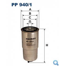 Filtr paliwa PP 940/3 HART 328 859
