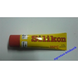 Silikon czerwony 40 g.w tubce wys.tempe.350s.