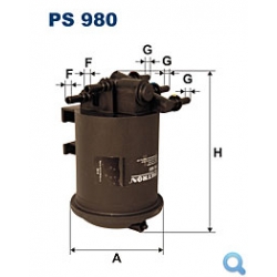 Filtr paliwa PS 980 FILTRON