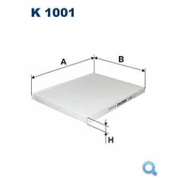 Filtr przeciwpyłkowy K 1001 FILTRON