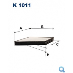 Filtr przeciwpyłkowy K 1011 FILTRON