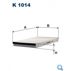 Filtr przeciwpyłkowy  K1014 FILTRON