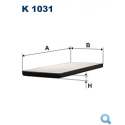 Filtr przeciwpyłkowy K 1031 FILTRON