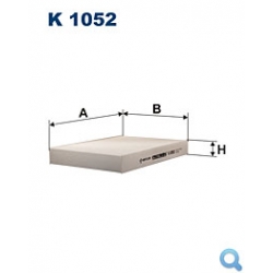 Filtr przeciwpyłkowy K1052 FILTRON 