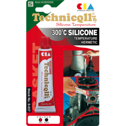 Silikon TECHNICQLL czarny 20ml wys. temp. 300st.C