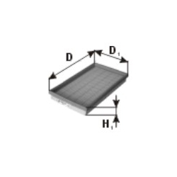 Filtr powietrza WA50445 WF  